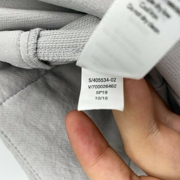 Athleta Wander Slim Straight Zip Back Stretch Crop Pants Galactic Grey Size 2 - Picture 11 of 11